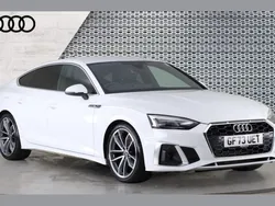 White Used 2023 Audi A5 Sportback S-Line Hatchback | £27,870 (Good price)