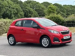 Red Used 2014 Peugeot 108 Access Hatchback | £3,695 (Fair price)