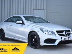 Silver Used 2014 Mercedes E220 AMG Coupe | £8,750 (Good price)