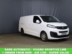 White Used 2021 Vauxhall Vivaro Sportive Van | £14,268