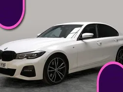 White Used 2021 BMW 320 M Sport Sedan | £24,490 (Fair price)
