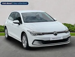 White Used 2020 VW Golf VII Life Hatchback | £14,659 (Fair price)