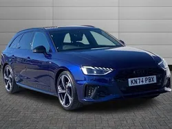 Blue Used 2024 Audi A4 Black Edition Estate | £34,550 (Expensive)