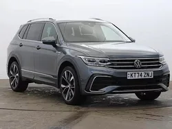 Grey Used 2025 VW Tiguan Allspace R-line SUV | £35,190 (Expensive)