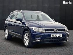 Blue Used 2020 VW Tiguan Match SUV | £19,500 (Fair price)
