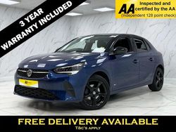 Blue Used 2021 Vauxhall Corsa Edition Hatchback | £11,295 (Fair price)
