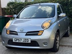 Silver Used 2007 Nissan Micra Hatchback | £2,250 (Good price)