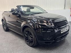 Black Used 2017 Land Rover Range Rover evoque HSE Dynamic Cabriolet | £15,590 (Fair price)