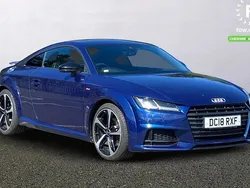 Blue Used 2018 Audi TT Black Edition Coupe | £18,199 (Fair price)