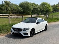White Used 2017 Mercedes E300 AMG Line Premium Plus Coupe | £21,995 (Expensive)