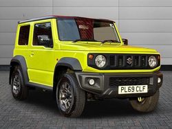 Kinetic yellow with blueish black pearl metallic r Used 2020 Suzuki Jimny SZ5 SUV | £29,495 (A bit pricey)