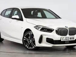White Used 2022 BMW 118 M Sport Hatchback | £23,000 (Fair price)