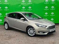Silver Used 2015 Ford Focus Titanium Hatchback | £4,799 (Fair price)