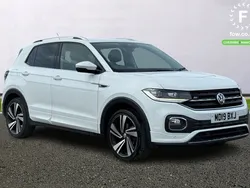 White Used 2019 VW T-Cross R-line SUV | £13,899 (Fair price)