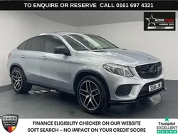 Silver Used 2016 Mercedes GLE350 AMG line Coupe | £19,270 (Super price)