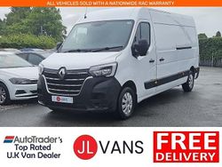 Mineral white Used 2022 Renault Master Business Van | £16,450 (Fair price)