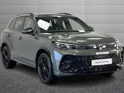 Cipressino green New 2025 VW Tiguan R-line SUV | £38,490 (Expensive)