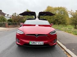 Red Used 2017 Tesla Model X SUV | £25,995 (A bit pricey)