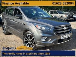Grey Used 2017 Ford Kuga ST-Line SUV | £9,999 (A bit pricey)