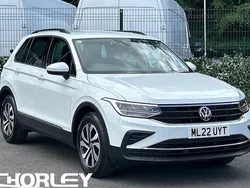 White Used 2022 VW Tiguan Active SUV | £20,889 (Good price)