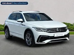 White Used 2023 VW Tiguan R-line Edition SUV | £26,891 (Fair price)