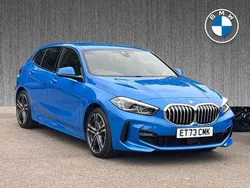 Blue Used 2024 BMW 118 M Sport Hatchback | £25,399 (Fair price)