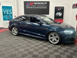 Blue Used 2017 Audi A3 S-Line Sedan | £10,500 (Good price)