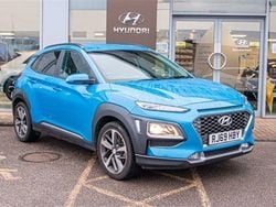 Blue Used 2019 Hyundai Kona Premium SUV | £10,985 (Fair price)