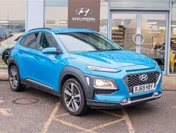 Blue Used 2019 Hyundai Kona Premium SUV | £10,985 (Fair price)