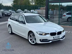 White Used 2015 BMW 320 Sport Line Estate | £8,595 (Good price)