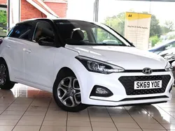 White Used 2019 Hyundai i20 Hatchback | £10,880 (Fair price)
