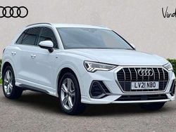 White Used 2021 Audi Q3 S-Line SUV | £24,640 (Good price)