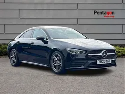 Black Used 2020 Mercedes CLA200 AMG line Coupe | £21,000 (Good price)