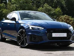 Blue Used 2024 Audi A5 Sportback Black Edition Hatchback | £36,495 (Expensive)