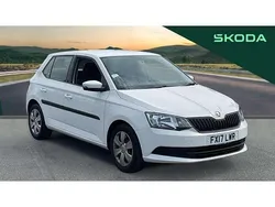 White Used 2017 Skoda Fabia Hatchback | £7,717 (Good price)