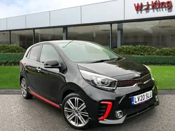 Black Used 2020 Kia Picanto GT-Line S Hatchback | £12,895 (A bit pricey)