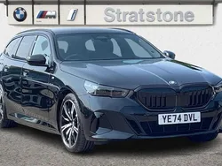 Black Used 2024 BMW 530e M Sport Estate | £48,899