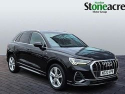 Black Used 2020 Audi Q3 S-Line SUV | £21,700 (Fair price)