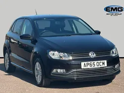 Black Used 2016 VW Polo SE Hatchback | £8,495 (Good price)