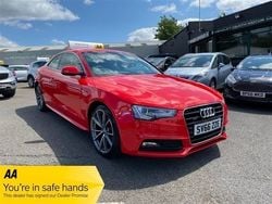 Red Used 2016 Audi A5 S-Line Coupe | £12,995 (Fair price)
