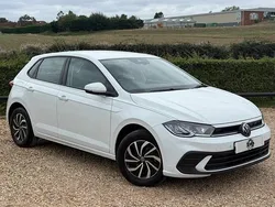 White Used 2022 VW Polo Life Hatchback | £15,795 (Fair price)