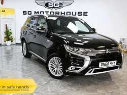 Black Used 2018 Mitsubishi Outlander P-HEV Estate | £12,595 (Fair price)