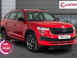 Red Used 2021 Skoda Kodiaq SportLine SUV | £24,499 (Fair price)