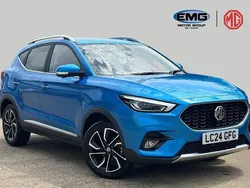 Blue Used 2024 MG ZS Exclusive Sedan | £15,499 (Fair price)
