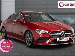 Red Used 2022 Mercedes CLA180 AMG line Sedan | £23,333 (Expensive)