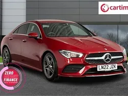 Red Used 2022 Mercedes CLA180 AMG line Sedan | £23,333 (A bit pricey)