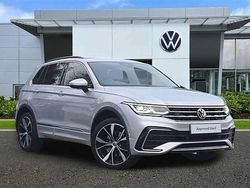 Silver Used 2021 VW Tiguan R-line SUV | £25,242 (Good price)