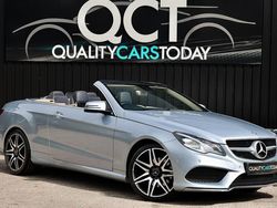 Silver Used 2013 Mercedes E220 AMG Cabriolet | £10,995 (Expensive)