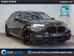 Black Used 2016 BMW 740L M Sport Sedan | £21,795 (Fair price)