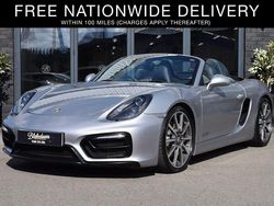 Silver Used 2016 Porsche Boxster Cabriolet | £48,499